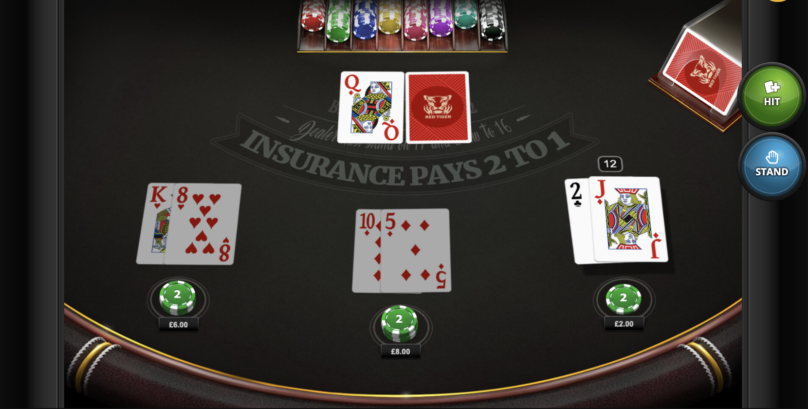Blackjack (Red Tiger) Image 2